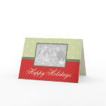 Happy Holidays Family Christmas Photo Card