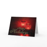 Happy Holidays Gift Tag Card