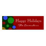 Happy Holidays Gift Tags
