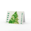 Happy holidays greeting card
