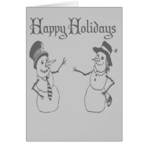 Happy Holidays Greeting Card