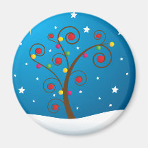 Happy Holidays Magnet