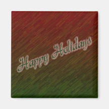 Happy Holidays Magnet