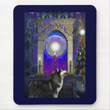 Happy Holidays Mouse Pad