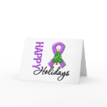 Happy Holidays Pancreatic Cancer Awareness cards