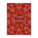 Happy Holidays postcards