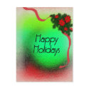Happy Holidays postcards
