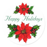 Happy Holidays STICKERS