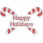 Happy Holidays with Candy Canes Shirt