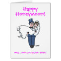 Happy Honeymoon Greeting Card