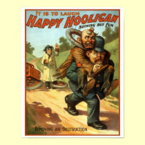 Happy Hooligan - Removing an Obstruction posters