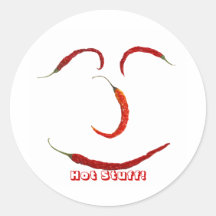 Happy "Hot Stuff"  Sticker