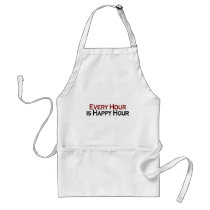 Happy Hour Every Hour Aprons