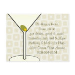 Happy Hour Invitation postcards