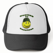 happy hunting mesh hat