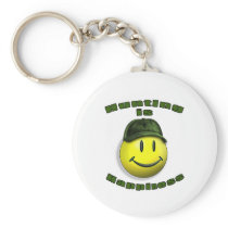 happy hunting keychain