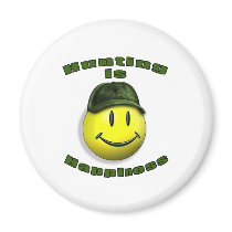 happy hunting refrigerator magnets