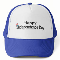 Happy Independence Day Mesh Hat