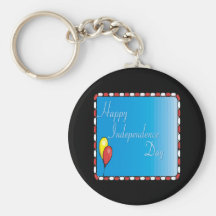 Happy Independence Day Keychains