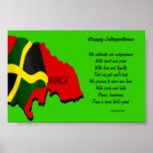 Happy independence jamaica posters