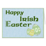 Happy Irish Easter Greeting Card