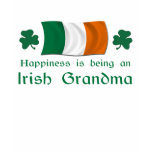 Happy Irish Grandma t-shirts