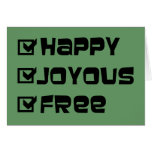 Happy Joyous Free Cards
