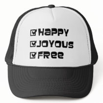 Happy Joyous Free Hat