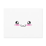 Happy Kawaii Tofu Postcard