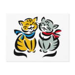 Happy Kittens postcards