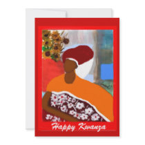 Happy Kwanza   Invitation