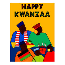 Happy Kwanzaa Postcard