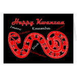 Happy Kwazza Blessings African-American Africa cards