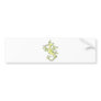 Happy Leafy and Weedy Sea Dragon Cartoon Bumper Stickers