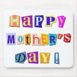 Happy letters for my MOM mousepads