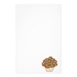 happy little chocolate cupcake custom stationery