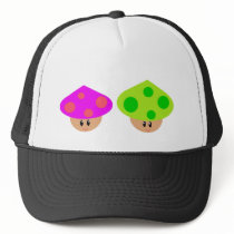 Happy Little Mushrooms Trucker Hat
