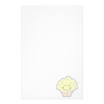 happy little vanilla cupcake stationery design