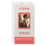 Happy Lunar New Year Photo Card photo cards