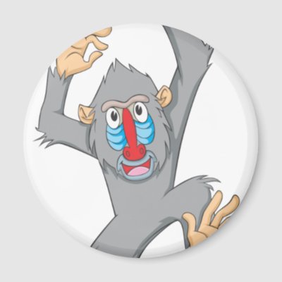 Mandrill Cartoon