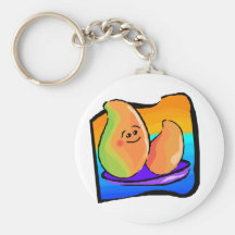 Happy Mango Keychains
