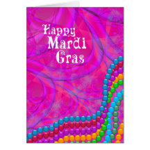Happy Mardi Gras Card