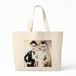 Happy Married Skeleton Couple Hand Bag