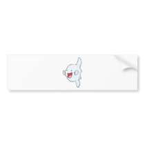 Happy Mola Fish Cartoon bumper stickers