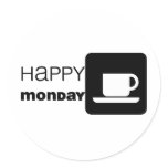 Happy Monday  Humor! Stickers