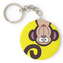 HAPPY MONKEY KEYCHAIN