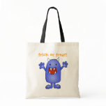 Happy Monster trick or treat! Canvas Bags
