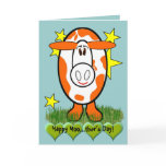 Happy Moo...ther's Day! - Customized Greeting Cards