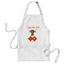 Happy Moo Year v2 Aprons