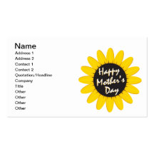 Happy Mothers Day Business Card